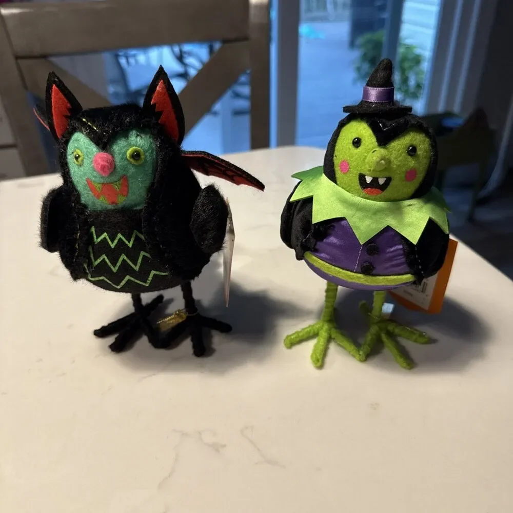 Spellma & Batrick Target 2024 Hyde and Eek! Halloween Featherly Friends, NEW